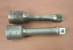 Lot Of 2 Proto 1" Drive 8" Standard Hand Socket Extensions 5861a And 5861 Usa. Fixed Price $79.99.