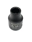 Sunex 310z 5/16" - 3/8" Drive 12 Point Shallow Impact Socket Standard Tools 12pt. Fixed Price $15.99.