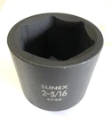 Sunex 474d 2-5/16" 3/4" Drive 6 Point Deep Impact Socket Standard Tools 6pt Sae. Fixed Price $53.38.