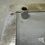 Vintage Craftsman G-43002 7/16" Chrome Metric Socket 6 Pt 3/8" Drive Made In Usa. Fixed Price $17.76.
