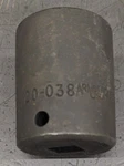 Armstrong Armaloy 1-3/16" Impact Socket 1/2" Drive 6 Point 20-038 New Usa. Fixed Price $19.95.