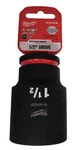 Milwaukee 49-66-6238 Shockwave Impact 1/2"drive 1-1/2" Deep 6 Point Socket. Fixed Price $31.95.