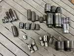Mac Tools Impact Socket Lot Standard And Metric 30 Sockets Total Swivel Snap On. Fixed Price $150.00.