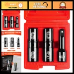 Blackrobot 1/2 Inch Drive Impact Socket Set, Double Sided Lug Nut Flip. Fixed Price $26.99.