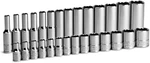 Capri Tools 1/4 In. Drive 12-point Shallow & Deep Set / 4-15 Mm. Fixed Price $50.05.