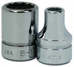3/8" Drive Shallow Socket, 12 Point, Metric,high-polished Chrome Finish,williams. Fixed Price $13.00.