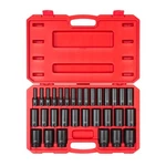 Tekton Sid92335 1/2" Drive Deep 6-point Impact Sockets, 31-piece. Fixed Price $210.00.
