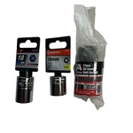 Performance Tool Crescent Ares Sockets 18mm 19mm 27mm 1/2" And 3/8" Drive, 3 Pcs. Fixed Price $34.96.