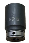 Grey Pneumatic 82046d 1/2" Drive X 1-7/16 6 Point Deep Duo Socket Lifetime. Fixed Price $49.99.