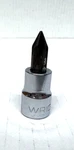 Wright 3265 3/8"dr #1 Phillips Screwdriver Bit Socket. Fixed Price $18.00.