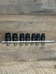 Proto Impact Socket Set 1/2" Drive Sae 7/16 13/16 Usa-new Old Stock. Fixed Price $40.00.