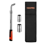 Yekepro Extendable Lug Wrench With Flip 20.7in(17/19mm,21/23mm), Metallic. Fixed Price $40.99.