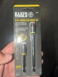Klein Tools 32768 Impact Driver Set, 3-in-1 Sae One Size, Silver. Fixed Price $30.00.