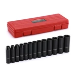 Casoman 13 Pieces 3/8-inch Drive Impact Socket Set, 6-point, Deep, Metric. Fixed Price $28.84.