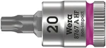 Wera 05003364001 8767 A Hf Torx Zyklop Bit Socket, 1/4" Drive, Tx 20 X 28 Mm. Fixed Price $17.63.