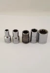 Socket Lot 5 Pc. 1/4in. Drive 8 & 6 Point Williams New Britain Thorsen Usa. Fixed Price $19.99.