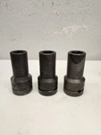 Lot Of 3 Proto 10015l, 10014l, 10012l Impct Skt,steel,blk Oxd. Fixed Price $53.99.