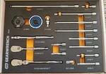 Gearwrench 18 Piece 1/4" 90t Ratchet & Drive Tool Set With Eva Foam Tray -. Fixed Price $119.99.