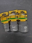 3 3/4 Drive Dewalt Shallow Impact Sockets 22mm 35mm 41mm. Fixed Price $50.00.