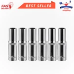 6pc 10mm Deep Sockets 6point 3/8 Drive Heavyduty Chrome Vanadium Steel For Au. Fixed Price $17.69.