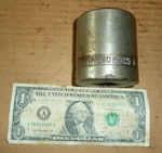 Vintage Armstrong Usa 1-7/8" Armaloy 3/4 Socket,hd,h-1260,12 Pts.old Mechan.tool. Fixed Price $9.00.