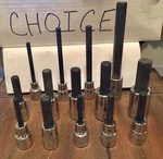 Choice - 5441 Proto Hex Bit Socket 1/2" Drive Many Sizes Including Xl Sockets. Fixed Price $13.99.