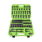 Sunhzmckp 1/2" Drive Impact Socket Set, 66 Piece Standard Sae (3/8"-1-1/4") &.... Fixed Price $124.61.