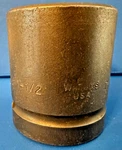 Usa Williams 3/4 Inch Drive Impact Socket Size 1-1/2 7-648 6 Pt. Fixed Price $26.99.