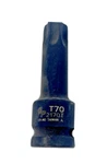 Grey Pneumatic 2170t 1/2'' Drive X T70 Internal Torx Star Impact Driver. Fixed Price $19.50.