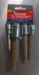Duralast 4pc Triple Square Bit Socket Set 60-900 1/2 - 6, 8, 10, 12 Mm. Fixed Price $11.21.