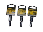 Dewalt 6pt, 12pt, 5/16" Deep Socket Dwmt74190osp, Dwmt80016osp (lot Of 3) *sale*. Fixed Price $14.95.