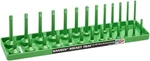 Hansen 3/8" Socket Organizer Tray Holder Sae Inch Standard Deep Usa Green. Fixed Price $13.97.