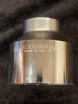 2 3/8 3/4" Drive Socket - 12 Point Thin Wall Made In The Usa By Blackhawk. Fixed Price $25.00.