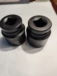Proto 07522 Impct Skt,steel,blk Oxd,1 3/8 In Lot Of 2. Fixed Price $42.05.
