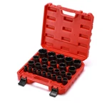26pcs 1/2" Drive Impact Socket Set,metric,shallow,10mm To 36mm Cr-mo Alloy Steel. Fixed Price $66.49.