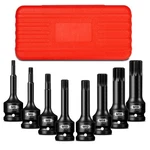Upenjok 8-pieces 1/2" Drive Impact Xzn Triple Square Bit Socket Set, M5-m18. Fixed Price $26.84.
