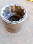 Armstrong Armaloy 1"-drive 14- 12-pt Heavy-duty Socket 2 3/4 14-188. Fixed Price $35.00.