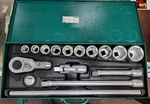 Stahl Wille 96050104 55/10/6 - 3/4" Drive Metric Socket Set- Made In Germany. Fixed Price $799.95.