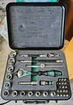 Wera 8100 Sb 4 Zyklop Socket Wrench Set 3/8" Drive Sae 38 Piece 05003596001. Fixed Price $275.00.