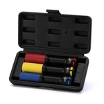 Casoman 3pcs 1/2" Drive Non-marring & Thin Wall Lug Nut Impact Socket Set,.... Fixed Price $37.31.