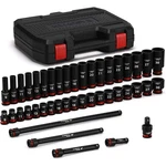 43 Pcs 1/2" Drive Master Impact Socket Set Deep 6-point Metric 9mm - 30mm Cr-mo. Fixed Price $125.99.