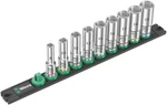 Wera Magnetic Socket Rail B Deep 1 Set, 3/8" Drive, 9pc, 05005440001. Fixed Price $105.00.