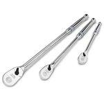 Duratech 3-piece Extra Long Drive Ratchet 1/4", 3/8", 1/2" Combo Kit, Silver. Fixed Price $84.59.