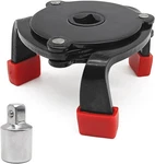 Eastyard Universal Oil Filter Wrench Adjustable 3 Jaw Black. Fixed Price $10.35.