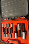 New Proto 10 Piece Hex Socket Set, Metric, Part J52210h. Fixed Price $89.99.
