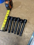 Qty-6 Apex -armstrong Impact Extension 5 Long -1/2 Drive. Fixed Price $12.00.