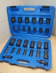 Westward 4prg8a - 28 Piece 1/2" Drive Impact Socket Set Standard And Deep. Fixed Price $199.95.