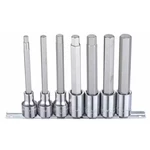 Westward 54tm84 1/2" Drive Socket Bit Set, Sae, 7-pieces. Fixed Price $58.49.