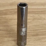 Craftsman Usa 9/32" Easy Read Deep Socket 1/4" Drive 6 Point Inverted G2d. Fixed Price $14.99.