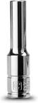 Capri Tools Deep Socket, 1/4-inch Drive, 6-point, Metric (5.5 Mm). Fixed Price $10.63.